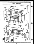 Diagram for 08 - Upper Oven Parts