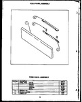 Diagram for 03 - Fixed Panel Assy