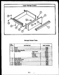 Diagram for 03 - Lower Storage Drawer