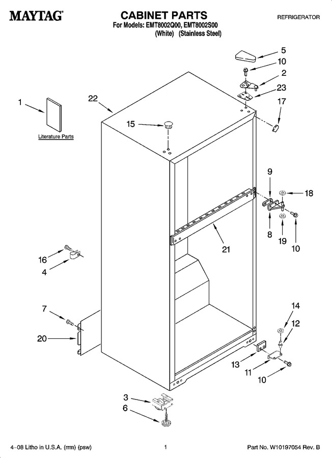 Diagram for EMT8002Q00