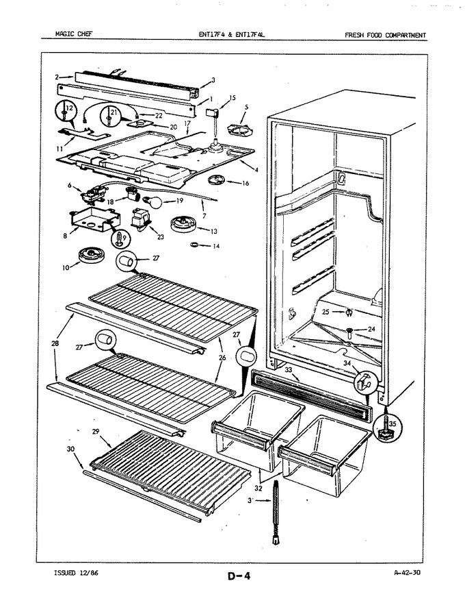 Diagram for ENT17F4 (BOM: 5D75A)