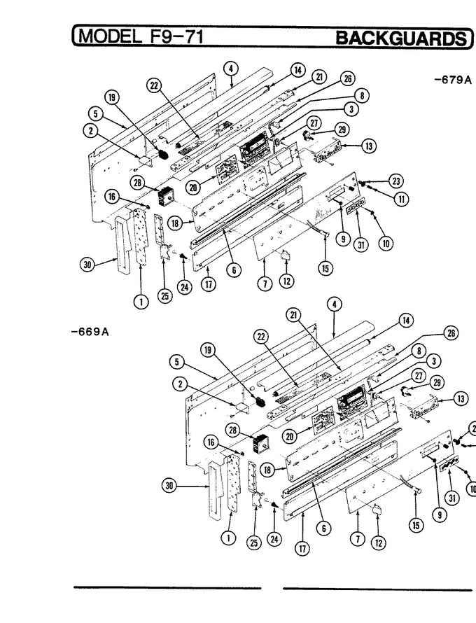 Diagram for EPF9-71KA669A