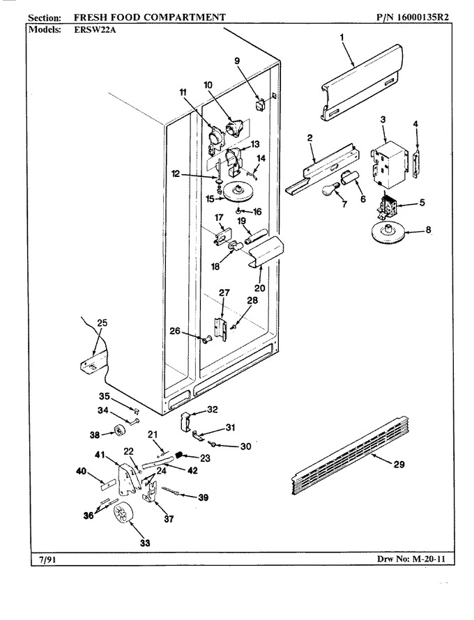 Diagram for ERSW22A (BOM: BM35C)