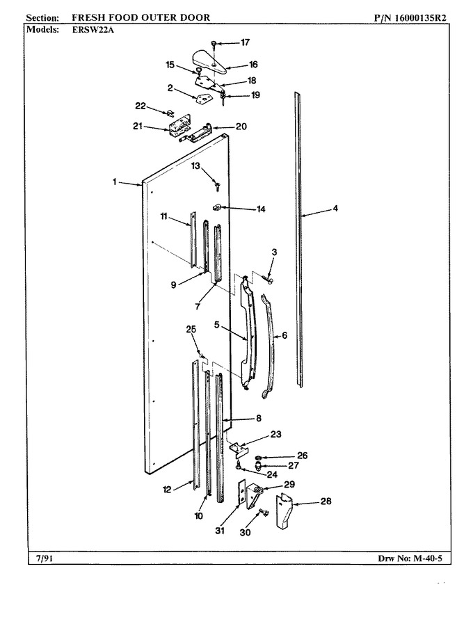 Diagram for ERSW22A (BOM: BM35A)