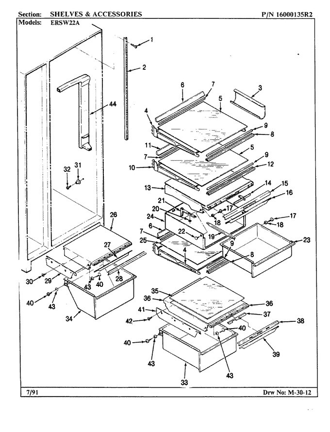 Diagram for ERSW22A (BOM: BM35C)