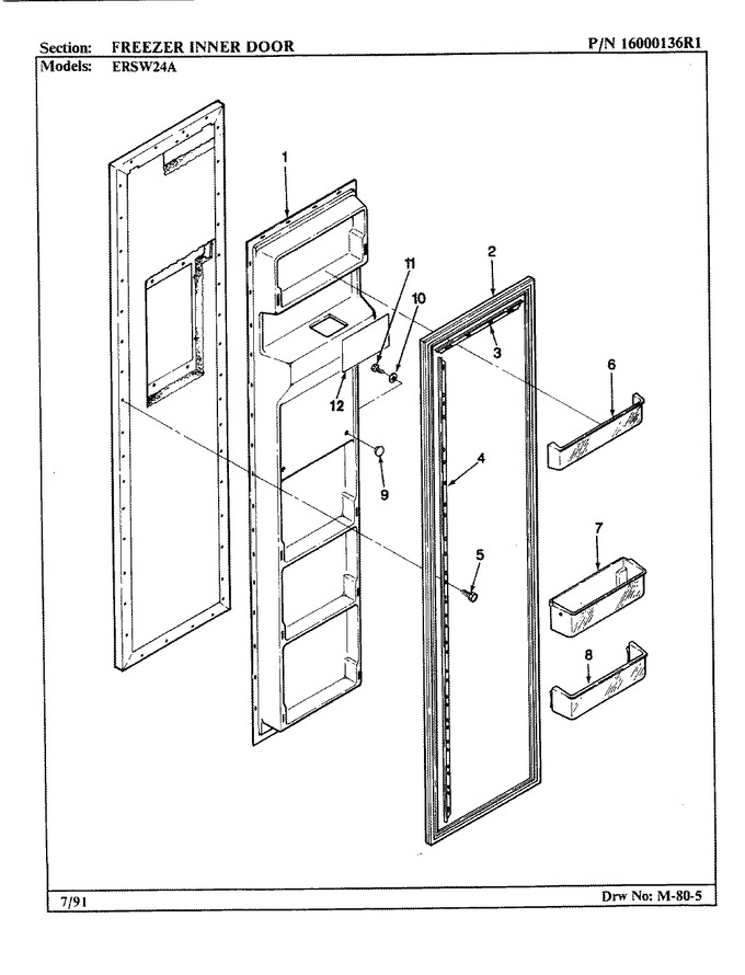 Diagram for ERSW24A (BOM: BM85C)