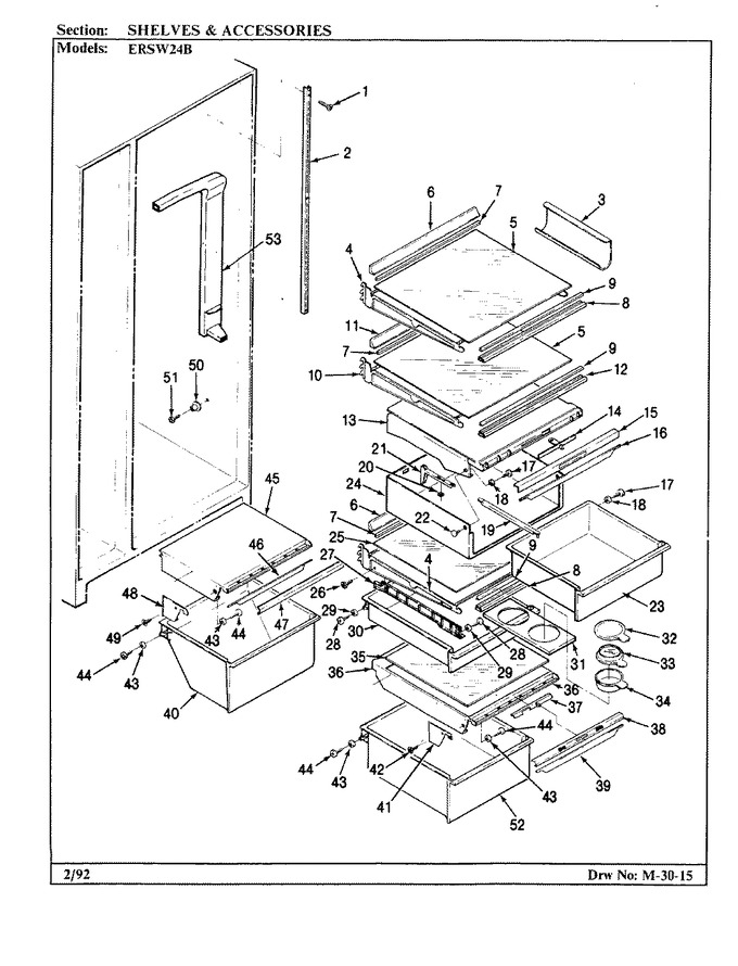 Diagram for ERSW24B (BOM: BM86A)