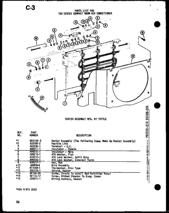 Diagram for ES108-2EK (BOM: P6723121R)