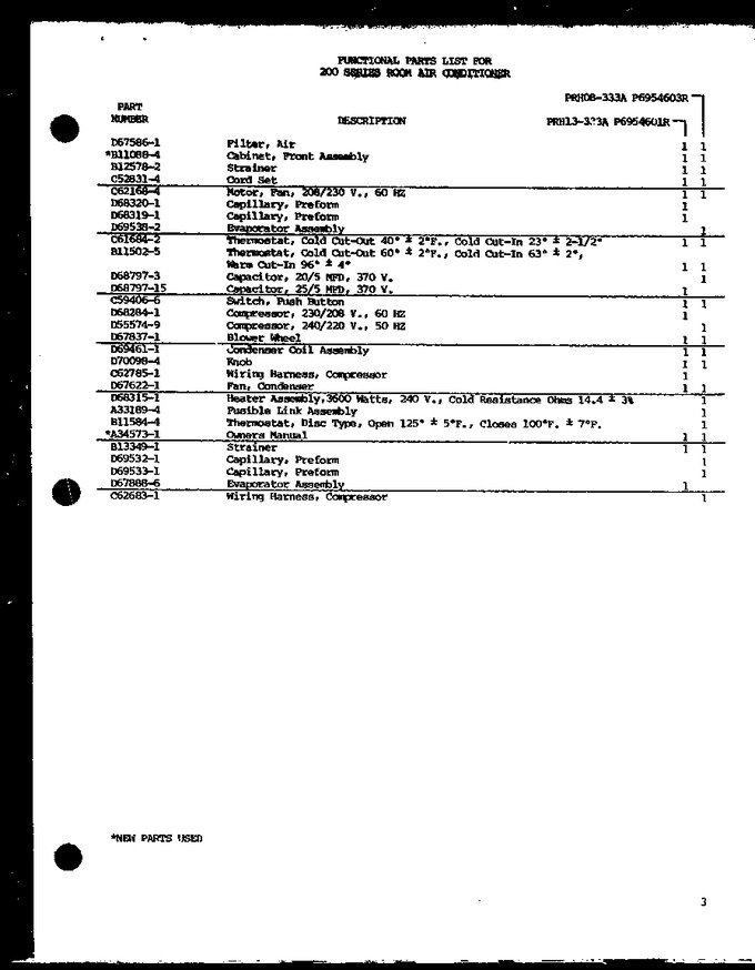 Diagram for ES1093HER (BOM: P6968402R)