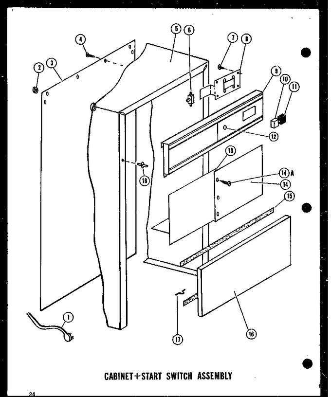 Diagram for ESMC-1-AG (BOM: P1801102T G)