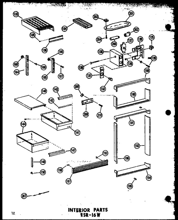 Diagram for ESR-16W-C (BOM: P6030304W C)