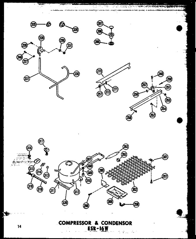 Diagram for ESR-16W (BOM: P6030324W)