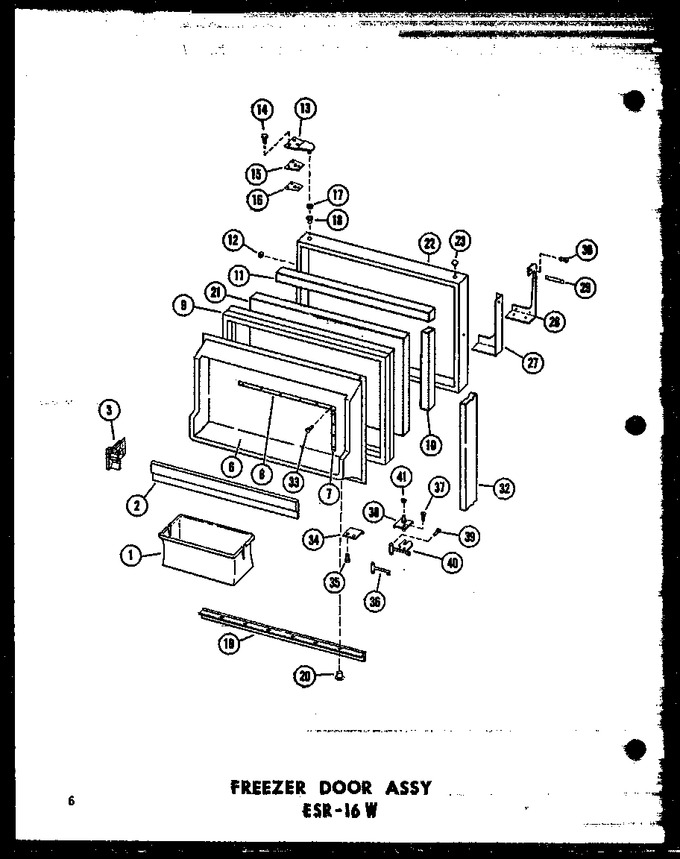 Diagram for ESR-16W (BOM: P6030322W)