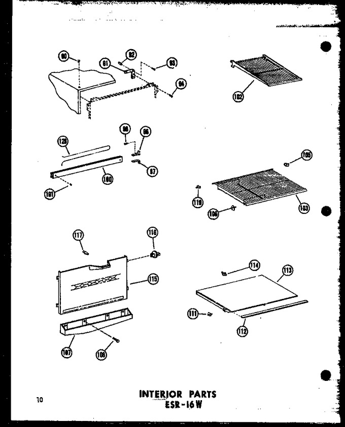 Diagram for ESR-16W-C (BOM: P6030322W C)