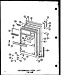 Diagram for 05 - Ref Door Assy Esr-16w