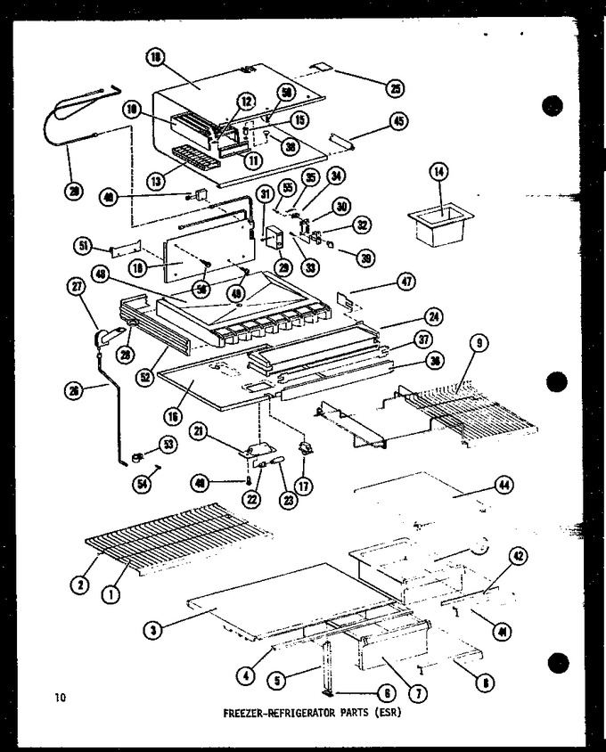 Diagram for ESR16B-L (BOM: P6030379W L)