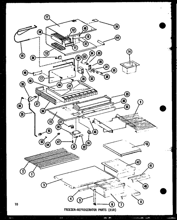 Diagram for ESR12D (BOM: P7395317W)