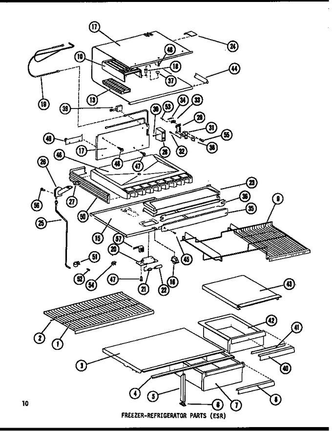 Diagram for ESR14E (BOM: P7395328W)