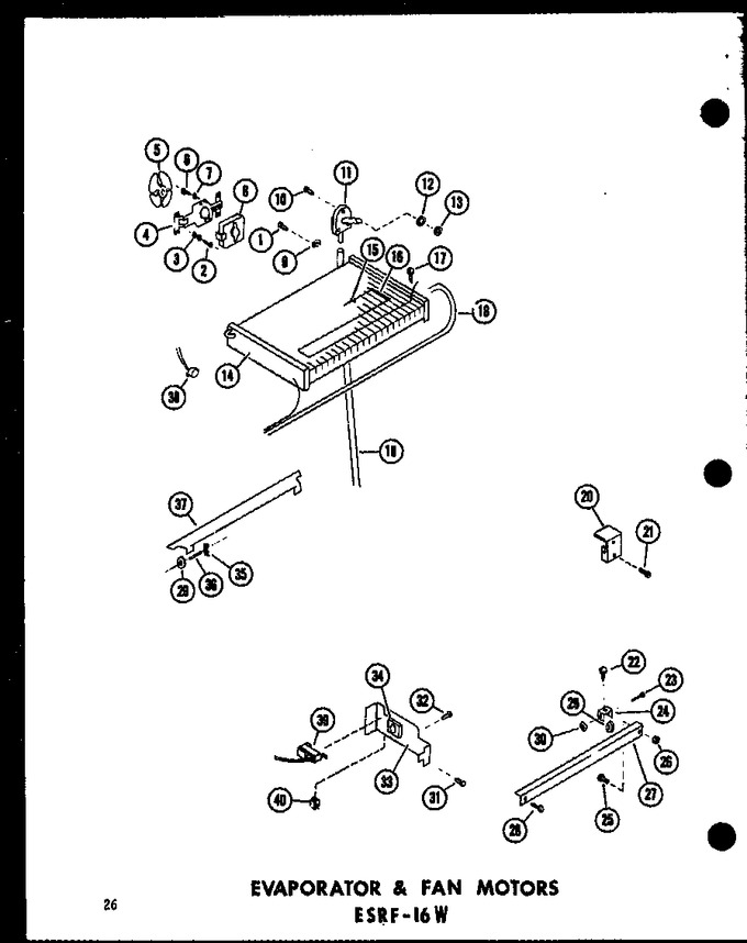 Diagram for ESRFC316B-L (BOM: P7350002W L)