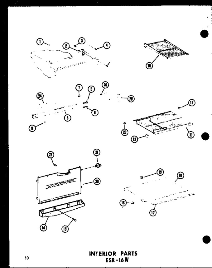 Diagram for ESRC316B-L (BOM: P7350001W L)