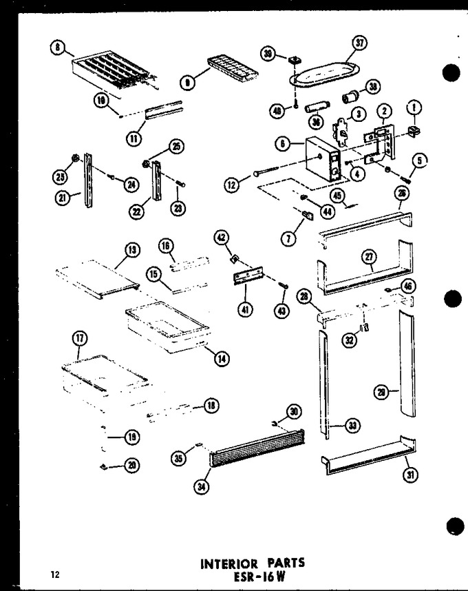 Diagram for ESRC316B-C (BOM: P7350001W C)