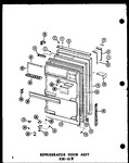 Diagram for 06 - Ref Door Assy