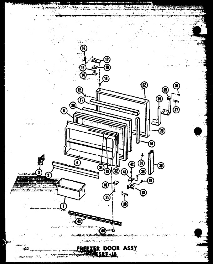 Diagram for ESRF16-C (BOM: P3030303W C)