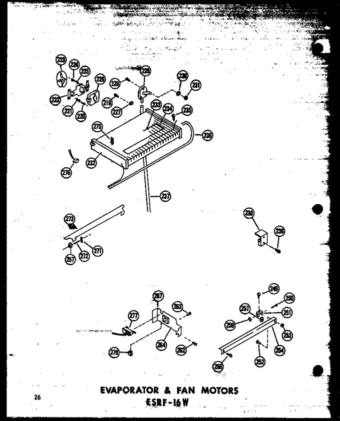 Diagram for ESRF-16W (BOM: P6030305W)