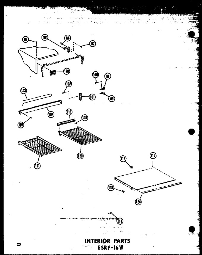 Diagram for ESRF-16W-AG (BOM: P6030305W G)