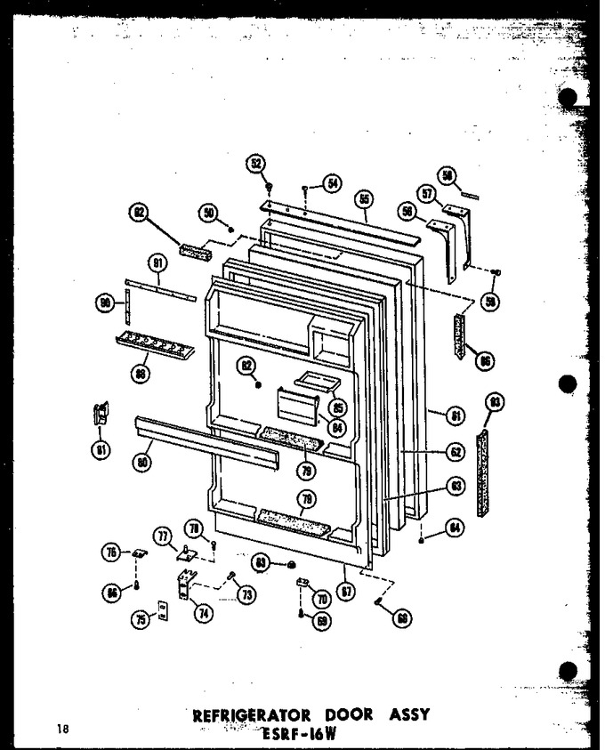 Diagram for ESRF-16W-AG (BOM: P6030305W G)