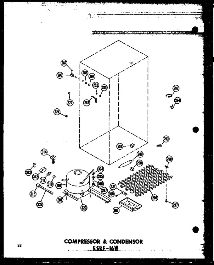 Diagram for ESRF-16W-AG (BOM: P6030323W G)