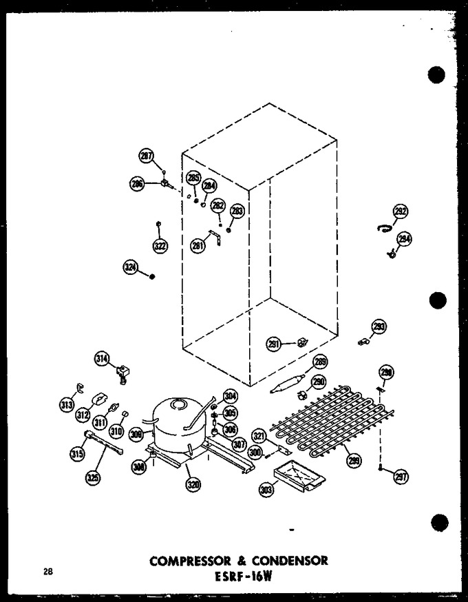 Diagram for ESRF-16W-C (BOM: P6030352W C)