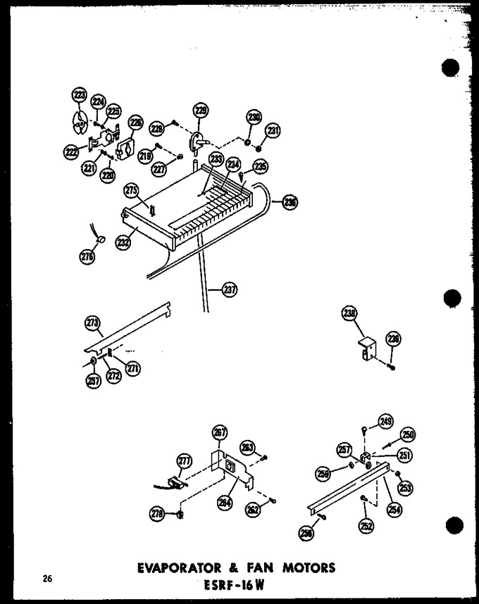 Diagram for ESRF-16W-AG (BOM: P6030352W G)