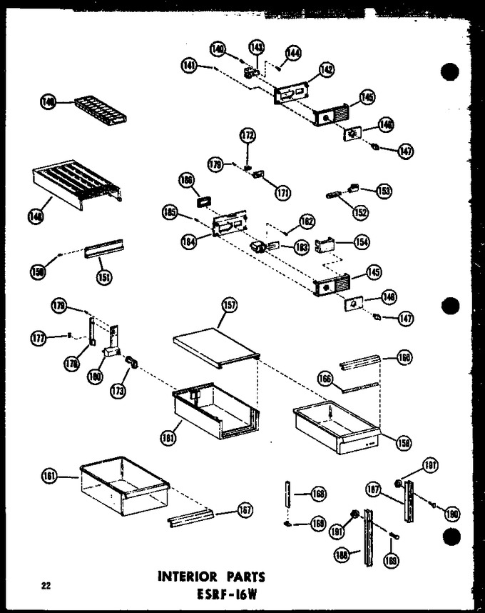 Diagram for ESRF-16W-A (BOM: P6030352W A)