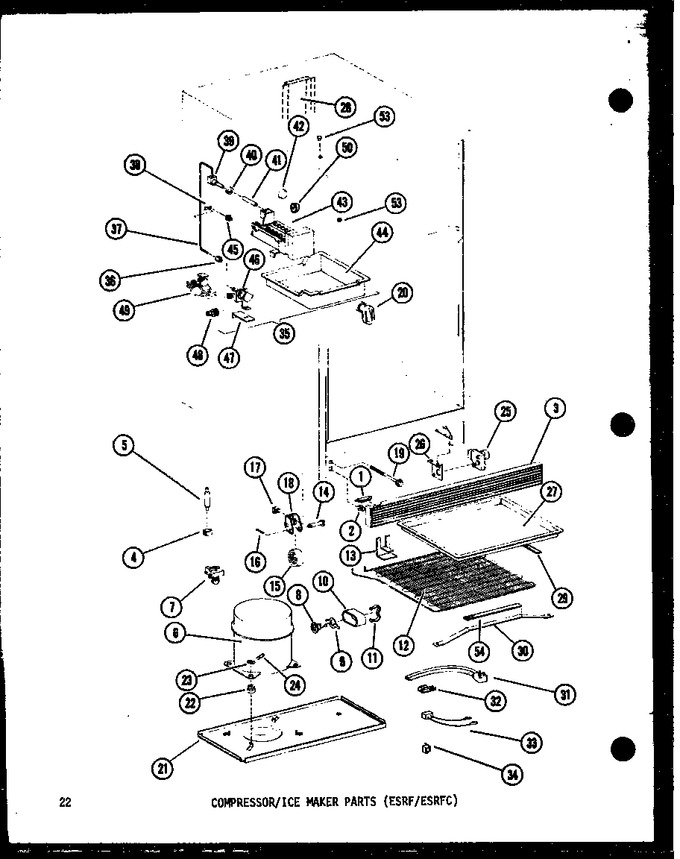 Diagram for ESRF14B-C (BOM: P6030367W C)