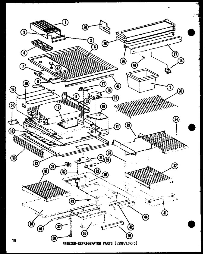 Diagram for ESRF16B-A (BOM: P6030386W A)