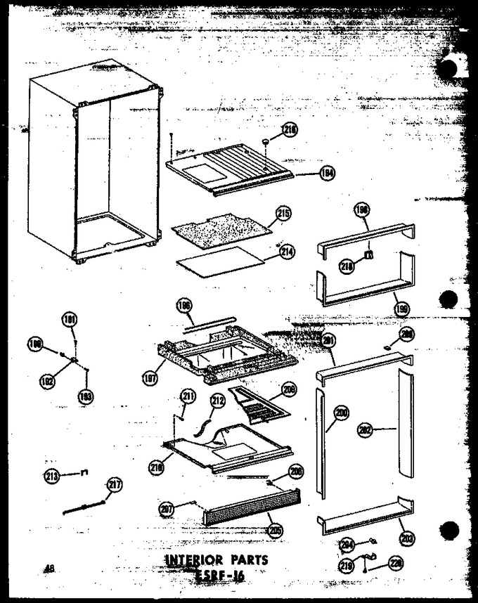 Diagram for ESRF16A (BOM: P6030303W A)