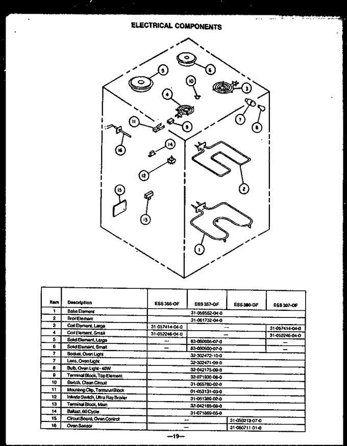 Diagram for ESS345-OF (BOM: ESS3450OF)