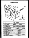 Diagram for 05 - Oven Door Parts