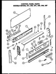 Diagram for 03 - Control Panel Parts