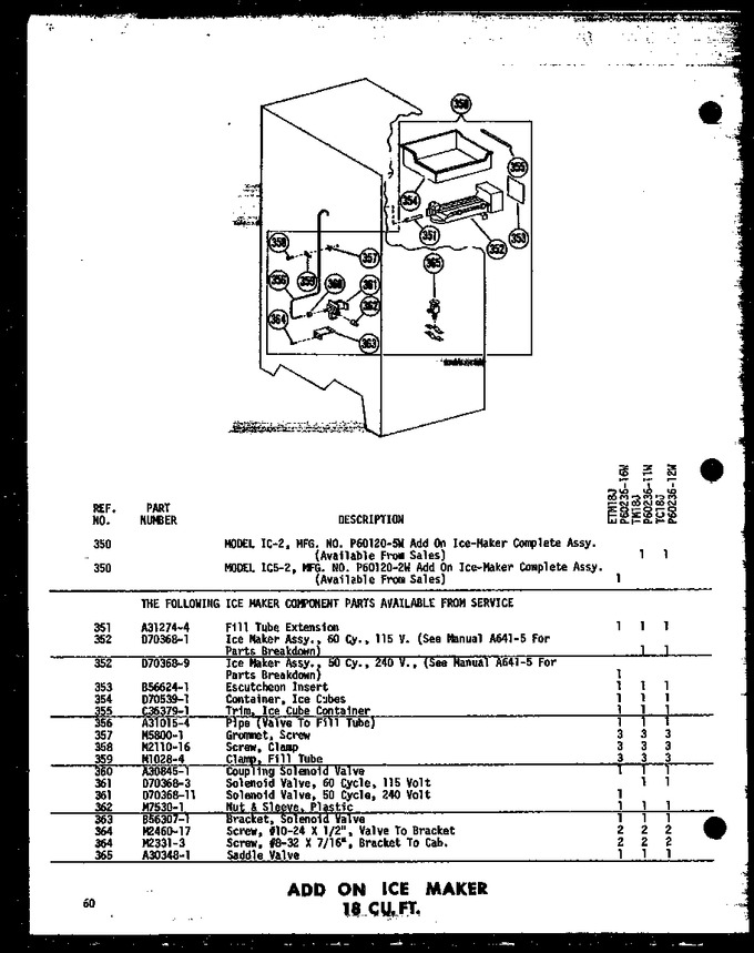 Diagram for TC18J-A (BOM: P6023612W A)