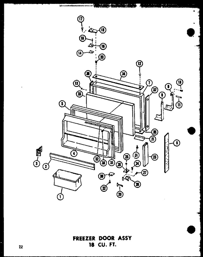 Diagram for TS18B-G (BOM: P7350004W G)