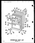 Diagram for 08 - Ref Door Assy 18 Cu. Ft.