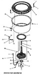 Diagram for 03 - Agitator Post & Spin Tub