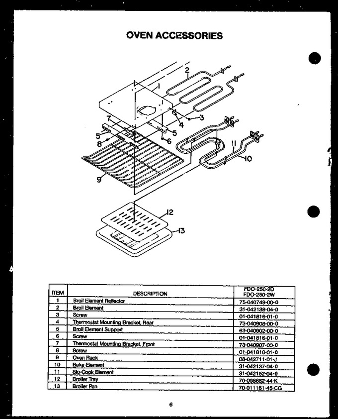 Diagram for FDO-250-2W (BOM: FDO-250-2 W)