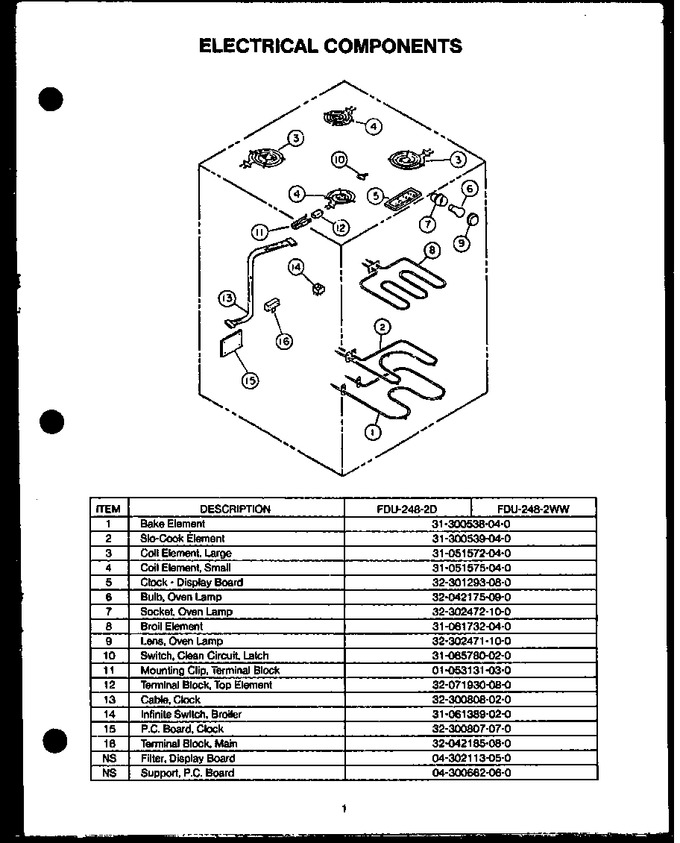 Diagram for FDU-248-2D (BOM: FDU-248-2 D)