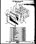 Diagram for 01 - Black Glass Door Assy