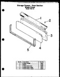 Diagram for 13 - Storage Drawer - Door Section