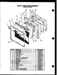 Diagram for 01 - Black Glass Door Assy