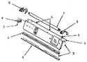 Diagram for 13 - Panel Support Plate And Fluorescent Tube